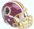 Redskins helmet